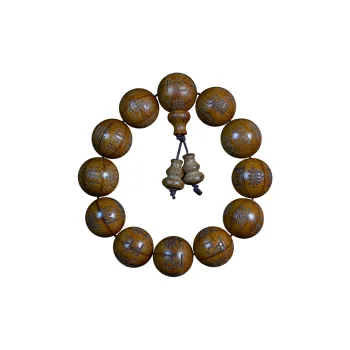 Crabs Zabelia Biflora Wooden Bracelets Unisex
