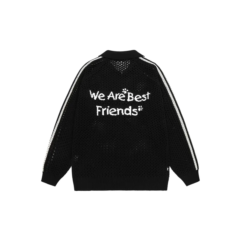 Guuka x Matsui Knitwear Unisex Black-1