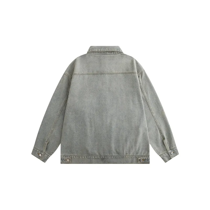 MIIOW Trend Party Series Denim Jacket Unisex-3