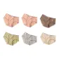 Sea Blue+2 Soft Pink+Silver Gray+Mugwort Green+Dark Coffee