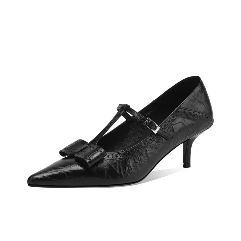 Rosa Bianca Slim Heel High Heels 5.5cm Women's-0