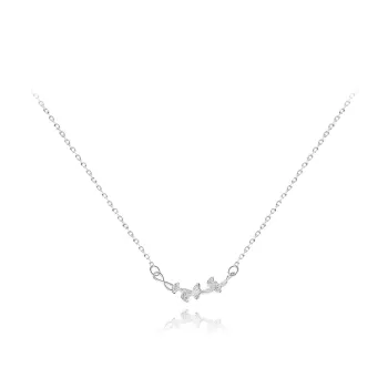 KUMET Sterling Silver Necklaces Women's Couple Bestie Same Style