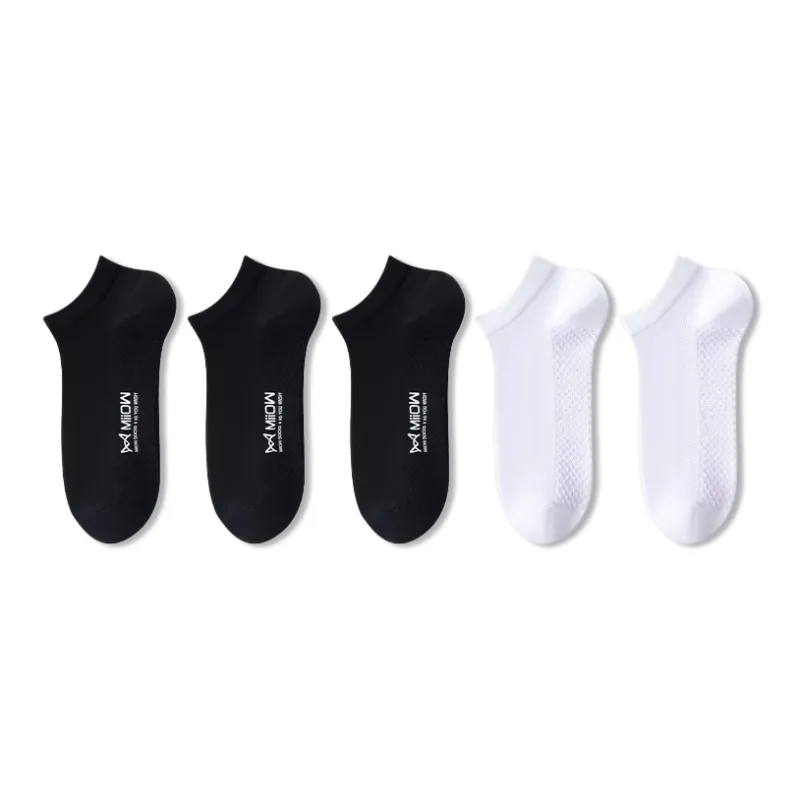 MIIOW Cool One Summer Series Ankle Socks Men's 5 Pack-14