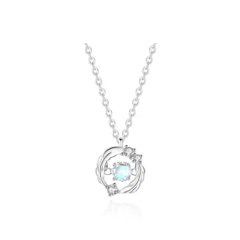 KINGEE Year Of The Snake Sterling Silver Necklaces Unisex