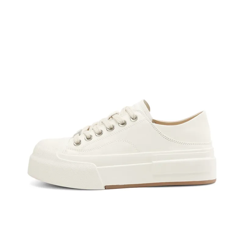 Rosa Bianca Lightweight Height Increasing Low-Top Skateboard Shoes Women's-7