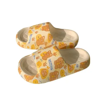SHIGUDE Slippers Women's, Cream White