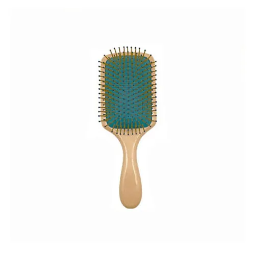 XIBI High-End Air Cushion Comb Oval Smooth Commute With Travel Bag Beech Wood Massage Head