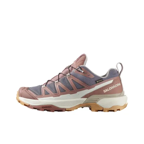 SALOMON X ULTRA 360 Shock Absorbers With Slip Resistant Features Low Top Hiking Shoes Women's Umber