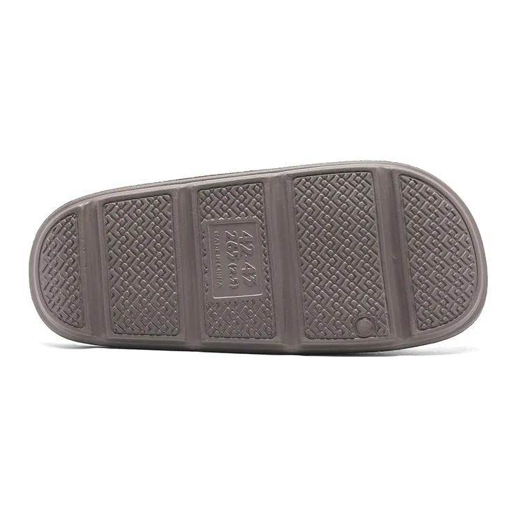 HLA Summer Platform Home Slippers Minimalist Bathroom Anti Slip And Wear Resistant Slippers Unisex-7