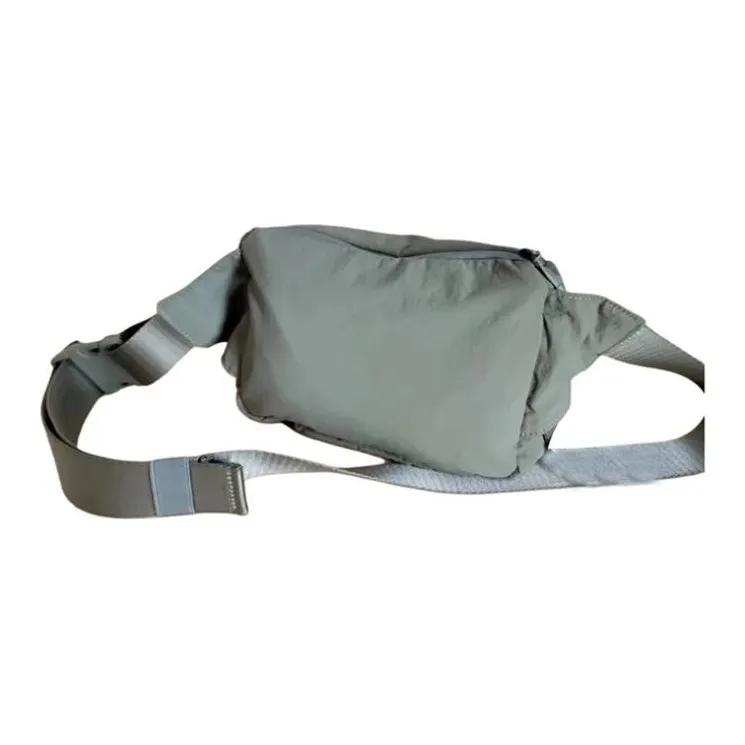 Lululemon Nylon Sling Bag Fanny Pack Regular Unisex Sage Gray-1