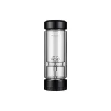 Sterling Silver Enjoyment Portable Cup · Gentleman Black--(Lotus)