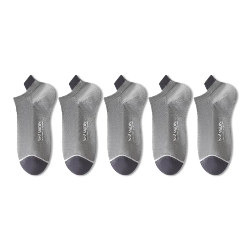 MIIOW Cool One Summer Series Ankle Socks Men's 5 Pack-6