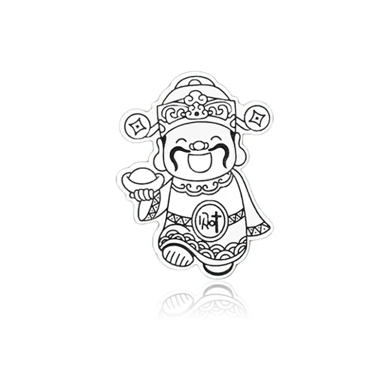 D.K.X Sterling Silver Cell Phone Sticker Unisex-0