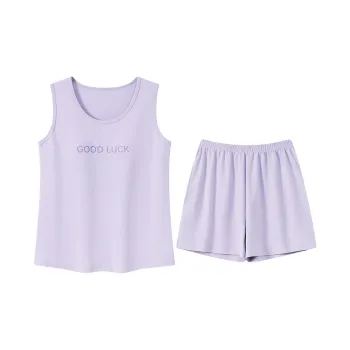 GOSO Pajama Set Women's Light Lavender