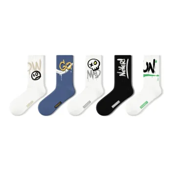 Primeet Mid Calf Socks Men's 5 Pack