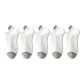 [5 Pack]White 5