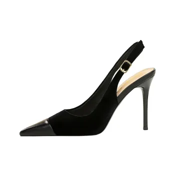 QITUMAUL Slim Heel High Heels 9.5cm Women's