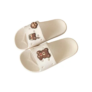 Thin Strips Sandal Slippers Women's, Ivory