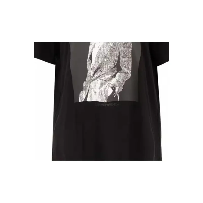 EMPORIO ARMANI T Shirts Women's Black-2