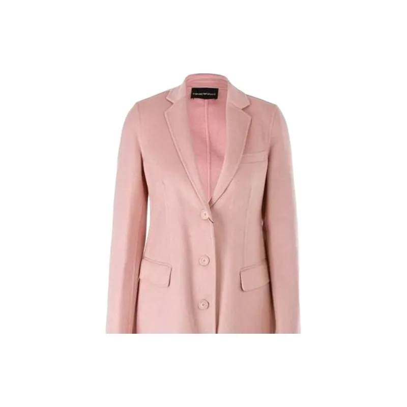 EMPORIO ARMANI Coats Women's Pink-3