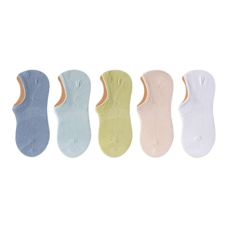 Lan Miao No Show Socks Women's 5 Pack-3