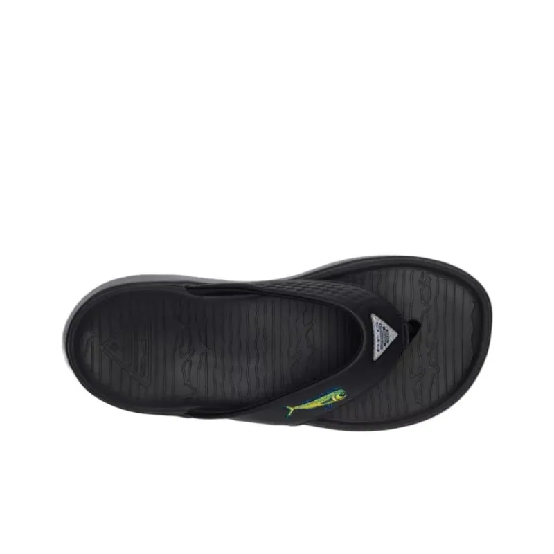 Columbia Slip Resistant Flip Flops Men's Black-2