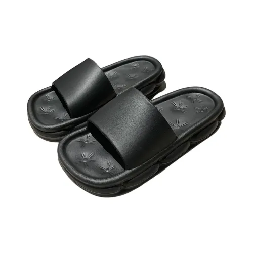 Thin Strips Slippers Women's, Black