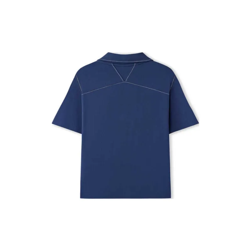 Skechers Polo Shirt Women's Medieval Blue-1
