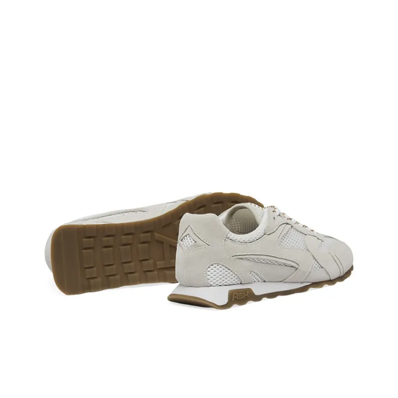 ASH KASAR MESH MAN Collection Low Top Casual Shoes Men's Light Gray/White-4