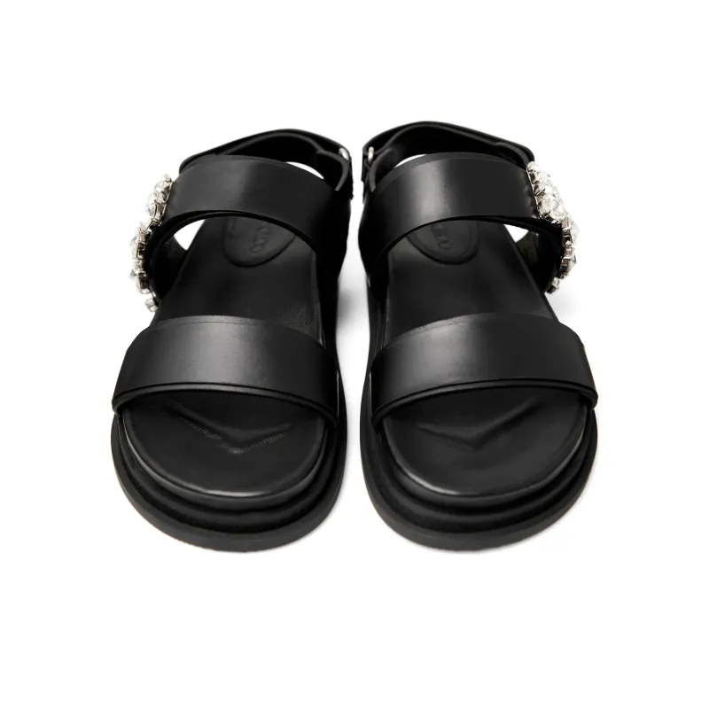 Jimmy Choo Verity Strap Sandals Women's Black-4