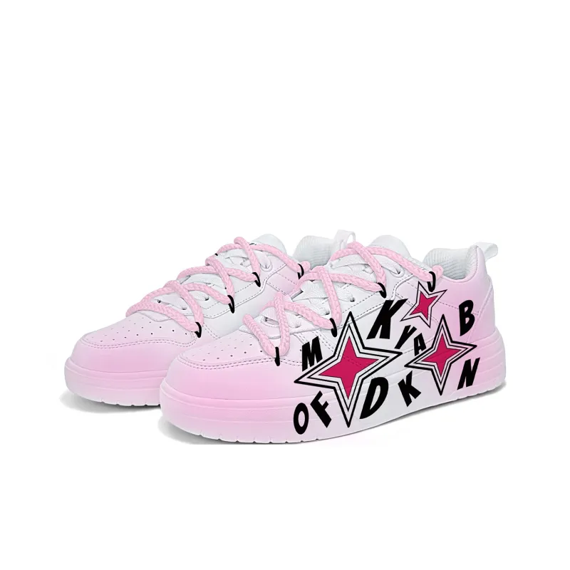 Cold Cicadas Yesterday Anti-Slip Wear-Resistant Lightweight Breathable Low-Top Skateboard Shoes Unisex-1