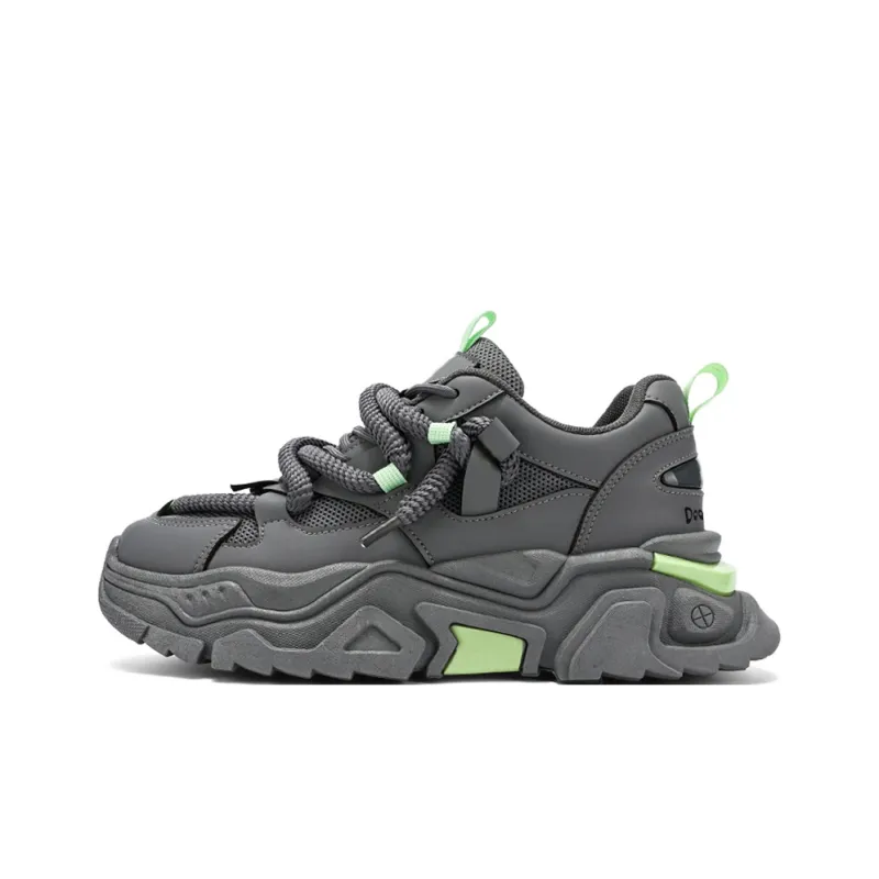 Budding Bear Anti-Slip Wear-Resistant Breathable Height Increasing Low-Top Chunky Sneakers Men's Box-6