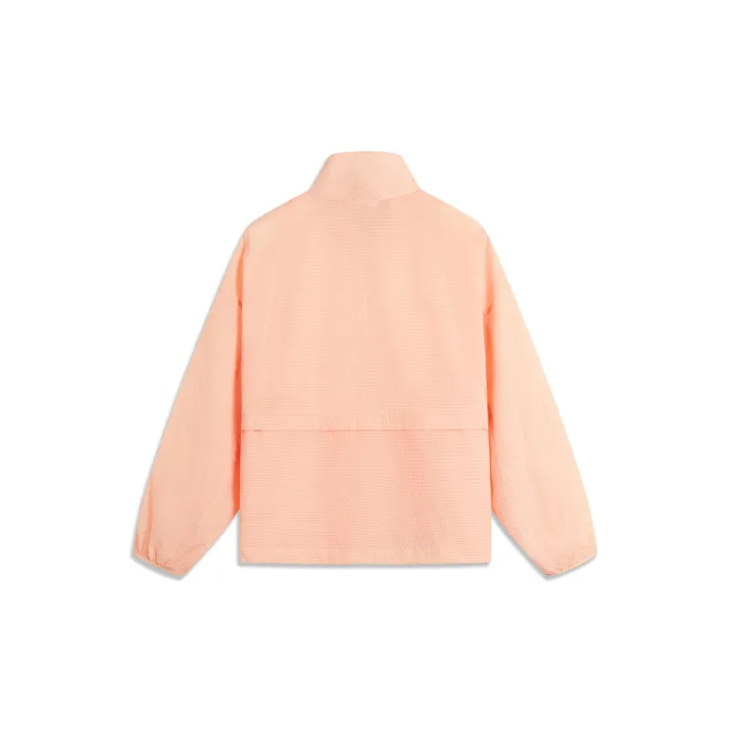 LiNing Sports Fashion Collection Jackets Coats Women's Orange Pink-1