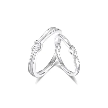 Love Jewelry 999 Fine Silver Rings Unisex