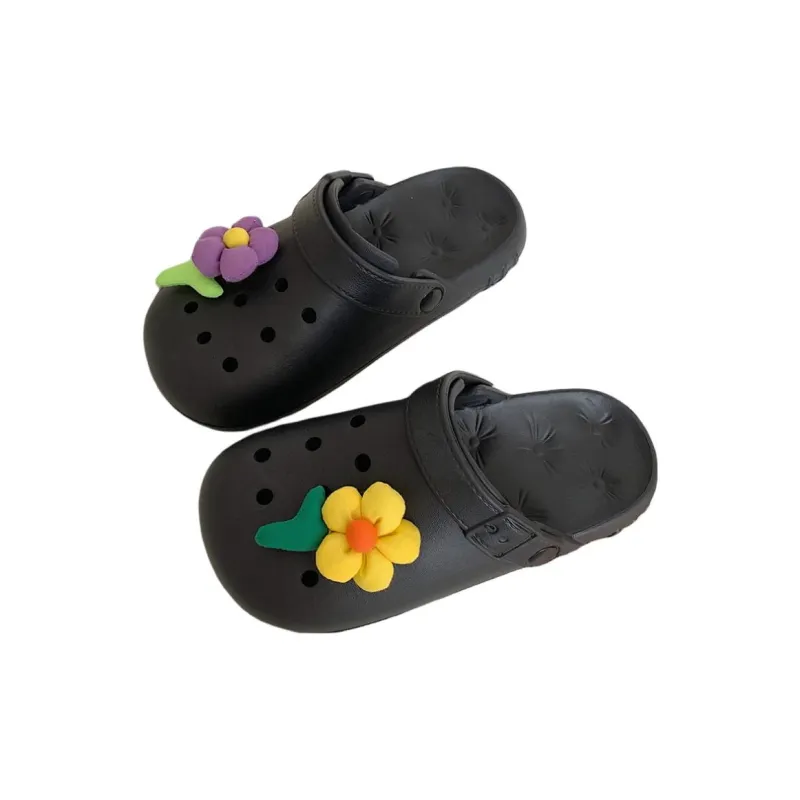 Thin Strips Slippers Unisex, White-11