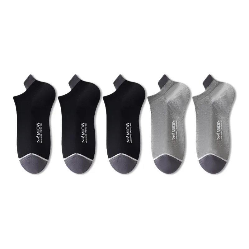MIIOW Cool One Summer Series Ankle Socks Men's 5 Pack-41