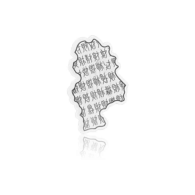D.K.X Sterling Silver Cell Phone Sticker Unisex-7