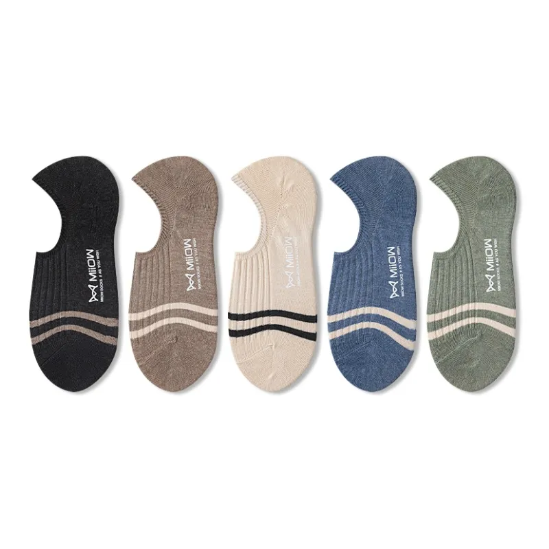 MIIOW Cool One Summer Series Ankle Socks Men's 5 Pack-20