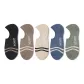 [5 Pack]Black+Coffee+Khaki+Blue+Jasper