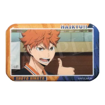 BOOM COMIC Shoyo Hinata, Ryunosuke Tanaka, Tobio Kageyama Haikyuu!! S3 Keyframes Badges