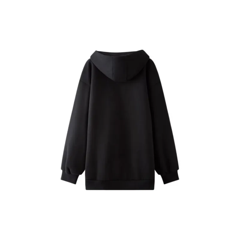 Three Blessings Sweatshirt Women's Black-1