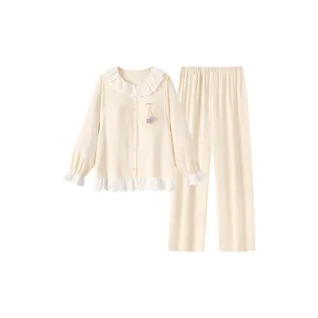 Maultiay Pajama Set Women's Apricot