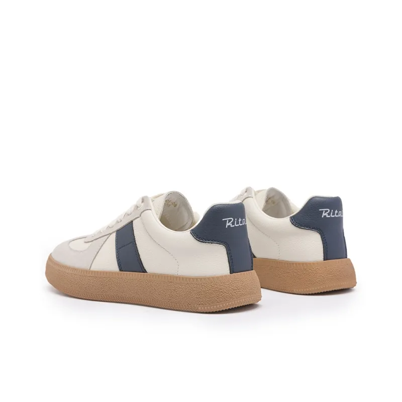 Ritai Anti Slip Wear Resistant Low Top Skateboard Shoes Men's-3