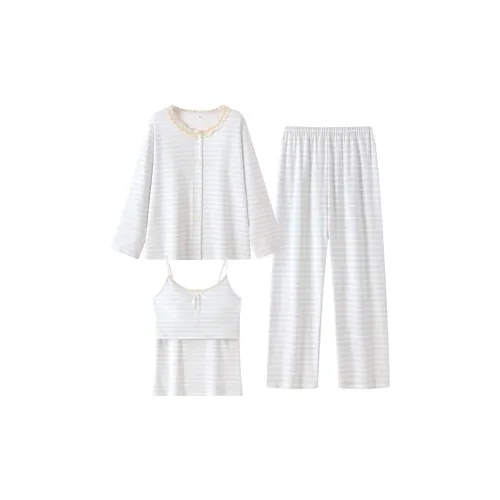 Maultiay Pajama Set Women's Gray Blue