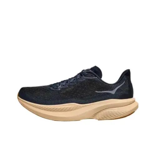 HOKA ONE ONE MACH 6 Low-Top Running Shoes Men's Black