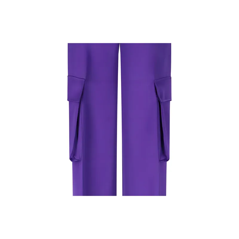 VERSACE Wide Leg Cargo Pants-4
