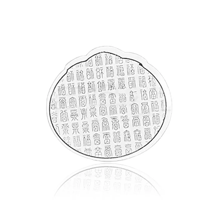 D.K.X Sterling Silver Cell Phone Sticker Unisex-11