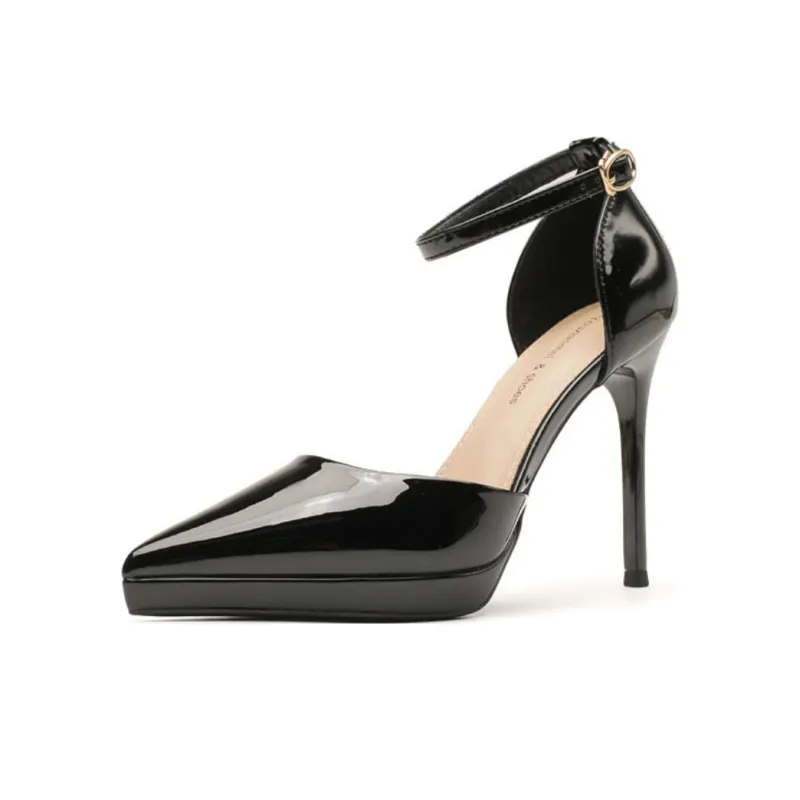 Than Than Me Slim Heel High Heels Women's-0