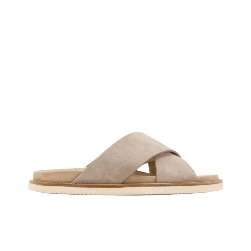 Brunello Cucinelli Slide Slippers Men's Beige-1