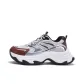 Light Gray Silver Red
